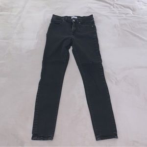 Loft Black High Waist Skinny Jeans
